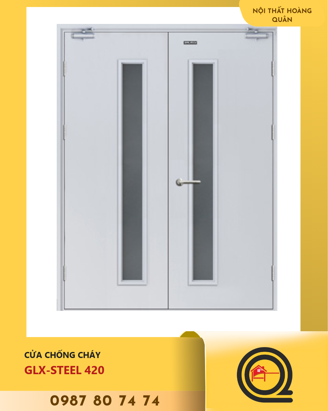 Cửa Chống Cháy GLX-STEEL 420